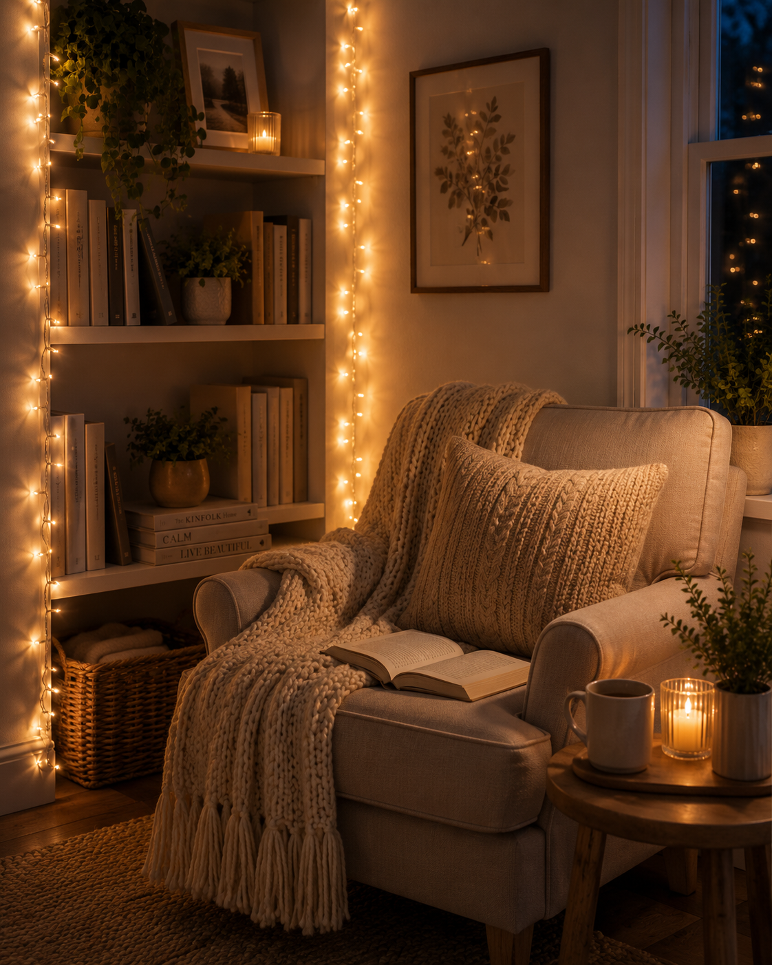 Indoor LED Cluster Lights – Warm White Image 4