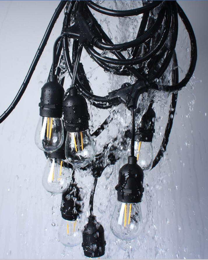 LED Festoon Lights – Ice White 7 5 m Static Image 3