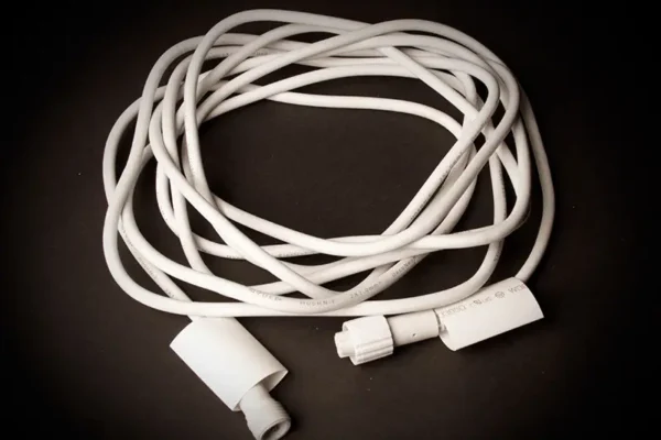 5m White Extension Cable – Single Connector
