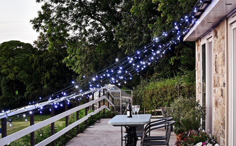 LED String Lights Bi Colour Blue/White 20m | Lights 4 You Image 4
