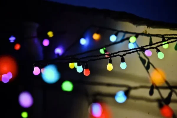 Led string lights colour changing 16m