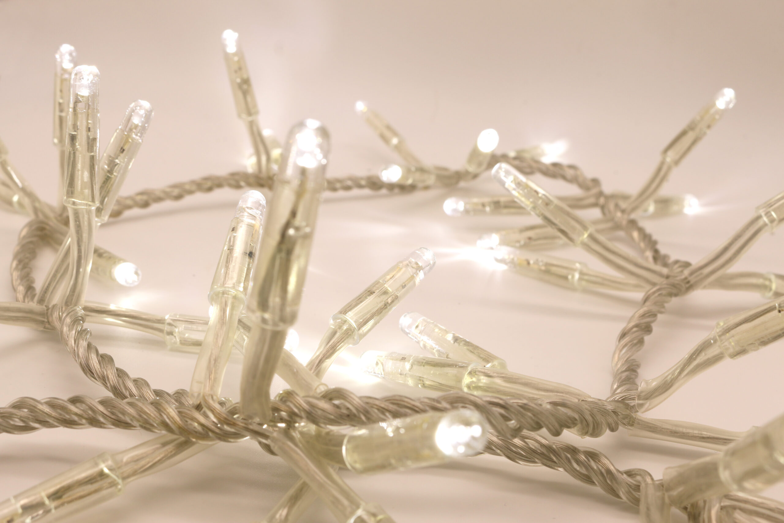 Indoor LED Cluster Lights – Ice White Static 5m | Lights 4 You Image 2